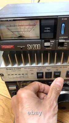 Tokyo Hy-Power HL-166V 50MHz 160W Linear Amplifier Tested Working Japan Tokyo Hy-Power HL-166V 50MHz 160W Linear Amplifier Tested Working Japan