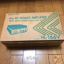 Tokyo Hy-Power HL-166V 50MHz 160W Linear Amplifier Tested Working Japan Tokyo Hy-Power HL-166V 50MHz 160W Linear Amplifier Tested Working Japan