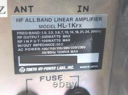 Tokyo Hy Power HL-1KFX Linear Amplifier Tokyo Hy Power HL-1KFX Linear Amplifier