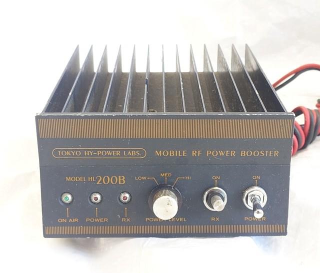 Tokyo Hy-power Hl-200b Hf Linear Amplifier 1.8-30mhz 200w 13.8v Tested