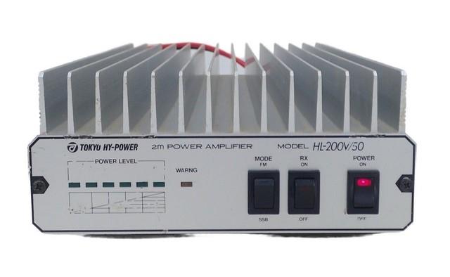 Tokyo Hy-power Hl-200v/50 2m Power Amplifier Linear Amplifier Used Working