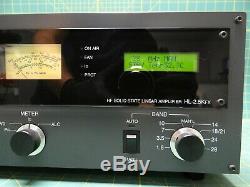 Tokyo Hy-Power HL-2.5Kfx Hf 1.8-28 MHz 2.5 kW 250W Solid State Linear Amplifier
