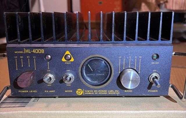 Tokyo Hy-power Hl-400b Mobile Linear Amplifier Hf 3.5-28mhz Used