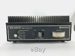 Trans World Metron MA1000B Ham Radio Linear Amplifier with Manual (needs work)