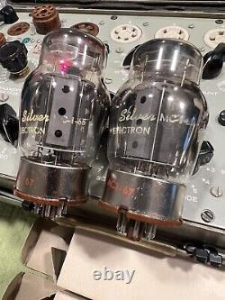 Tung Sol Silver 6550 Kt88 Stereo Audio Guitar Ham Radio Amplifier Tube Set