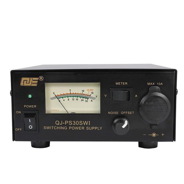 Universal Compact Ham Radio Power Supply 30a Dc 13.8v Fixed Black