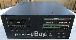 Untested Alpha Power 87a Hf Linear Amplifier Amateur Ham Radio Amp