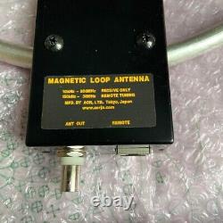 Used LA400 AOR AMPLIFIED INDOOR MAGNETIC LOOP ANTENNA