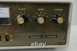 VG++ Working? YAESU FL-2100B Vacuum Tube Linear Amplifier Amateur Ham Radio