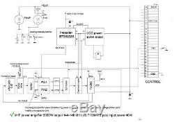 VHF 2m power amplifier LDMOS BLF188XR 144-148 MHz 2000W KIT