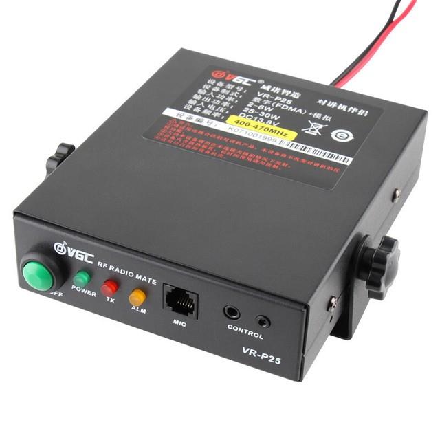 Vhf Ham Rf Dmr Radio Power Amplifier For Interphone Walkie-talkie Vr-p25d #a6-14