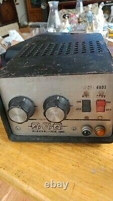 VINTAGE MODEL 6801 MOBILE LINEAR AMPLIFIER PARTS ONLY by ABC ELECTRONICS INC