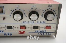 VTG RARE Fire Bird Swinger F-100 4-bil Amatuer Linear Ham Radio Tube Amplifier