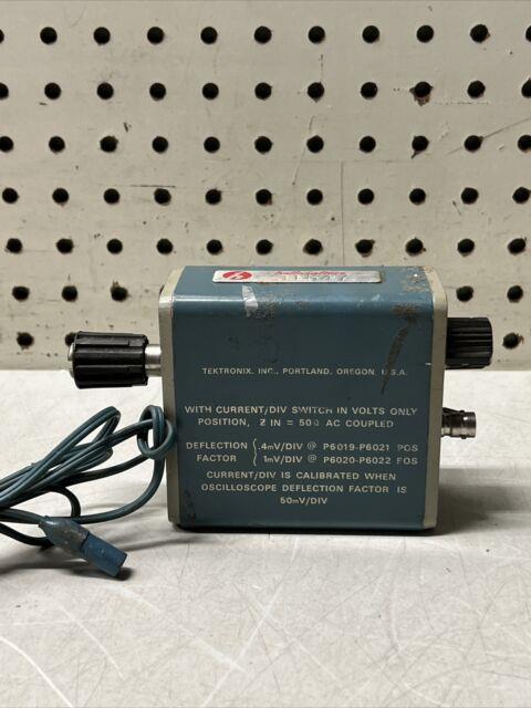 Vtg Tektronix Type 134 Current Probe Amplifier Test Equip Ham Radio Cool Amp