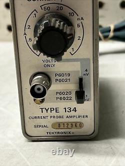VTG Tektronix TYPE 134 Current Probe Amplifier TEST EQUIP HAM RADIO COOL AMP