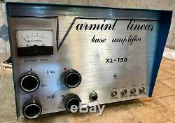 Varmint XL150 Linear Base Amplifier VINTAGE TUBE AMP NO RESERVE