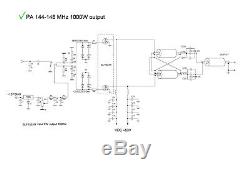 Vhf 1000w Linear Amplifier 2m Ldmos Blf188xr