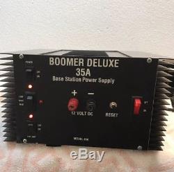 Vintage BOOMER DELUXE 35A Linear Amplifier 500w UPGRADED 50a