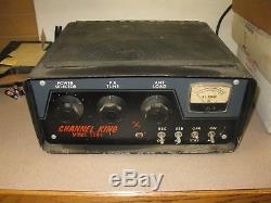 Vintage CHANNEL KING MODEL 500+ Tube Amplifier CB Ham Radio