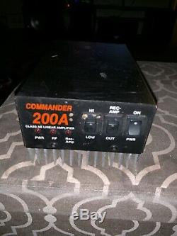 Vintage Commander 200A Linear/Amplifier
