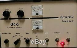 Vintage D&a Maverick Dual Power Cb Radio Tube Linear Amplifier Dpmb 9308 Rare