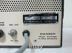 Vintage D&a Raider Linear Amplifier Cb Ham Radio Amp Citizens Band Base Station