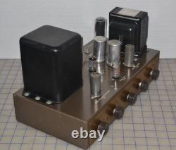 Vintage EICO HF-20 Mono Tube Integrated Amplifier Works Great