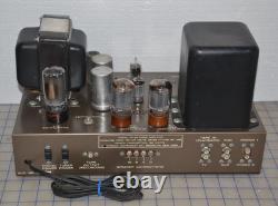 Vintage EICO HF-20 Mono Tube Integrated Amplifier Works Great