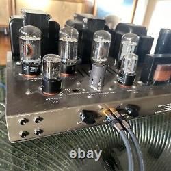 Vintage Eico Hf-87 Tube Amplifier Upgraded Modified 6l6gb Amazing
