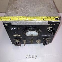 Vintage Ham Radio Unit Tube Tuner Amplifier Untested Stancor Trans