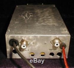 Vintage Linear Amplifier Stone Crab B. C. 2x600 Custom Built (6) Toshiba 2SC2879