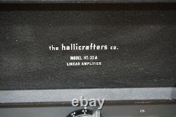 Vintage RARE The Hallicrafters Model NT-33A Linear Amplifier