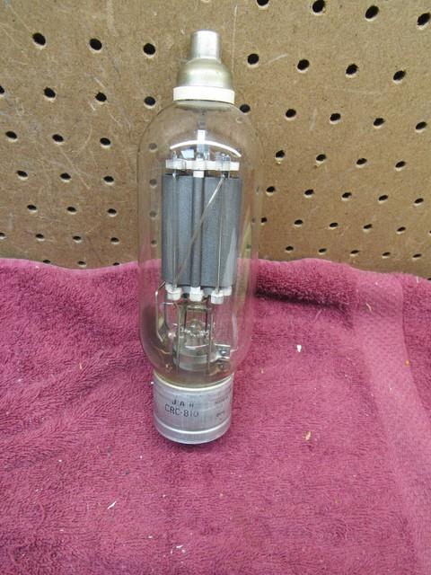 Vintage Rca Jan Crc-810 Ham Radio Rf Amplifier Tube Valve