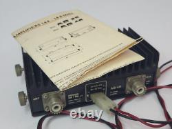 Vintage STE VHF AB40 FM Power Amplifier 144-148 MHZ