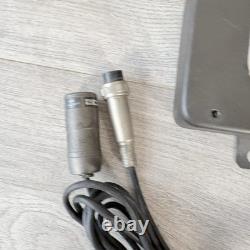 Vintage Shure HF52A Hands Free Microphone Amplifier with Two Mics Untested