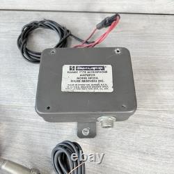 Vintage Shure HF52A Hands Free Microphone Amplifier with Two Mics Untested