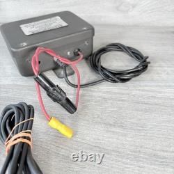 Vintage Shure HF52A Hands Free Microphone Amplifier with Two Mics Untested