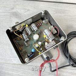 Vintage Shure HF52A Hands Free Microphone Amplifier with Two Mics Untested