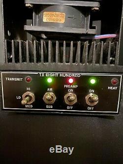 Vintage TX Eight Hundred TX 800 CB Linear Amplifier CB Ham Radio