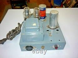 Vintage Tube Power Supply Transformer Amplifier From Ham Radio Estate
