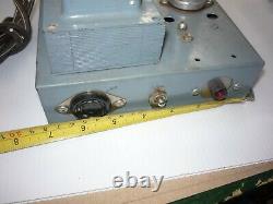 Vintage Tube Power Supply Transformer Amplifier From Ham Radio Estate