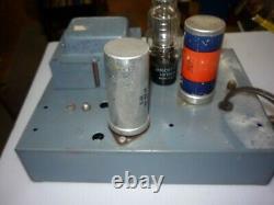 Vintage Tube Power Supply Transformer Amplifier From Ham Radio Estate