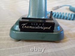 Vintage Turner SSB+2 Transistorized Amplified CB/HAM Radio Microphone Mic, 5-Pin