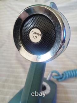 Vintage Turner SSB+2 Transistorized Amplified CB/HAM Radio Microphone Mic, 5-Pin