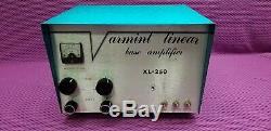 Vintage Varmint Linear Base Amplifier Xl-250 Very Good Condition