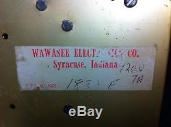 Vintage WAWASEE BLACK CAT JB-76 Tube Type Amp AM/SSB Linear Ham Radio Amplifier