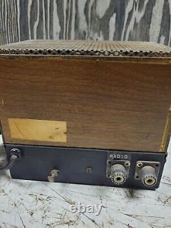 Vintage Wawasee 150A Tube Amplifier CB Ham Radio Parts Or Repair