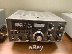 Vintage YAESU Communication System FT-101E Transceiver, FL-2100b Linear Amplifie