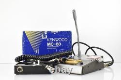 WORKING Box KENWOOD Trio MC-80 Stand Desk-top Microphone with Maldo Ham radio