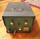 Working Unknown Linear Amplifier Tube Type Ham Radio Base Rf Station. Tube Plate